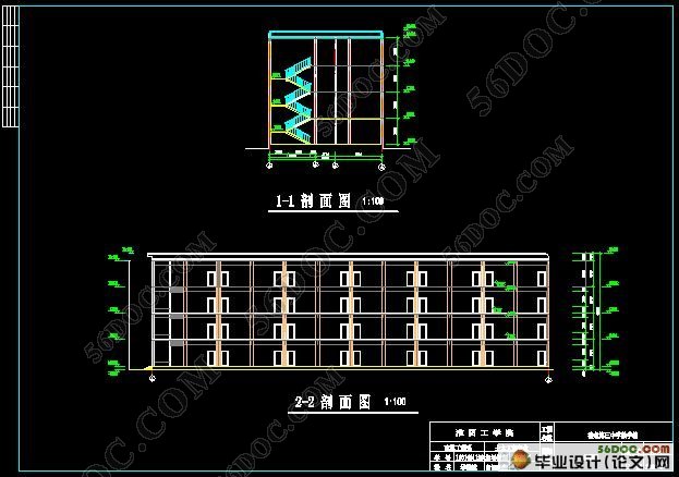 Ĳ4000m2ѧѧ¥(CADͼ,ṹͼ,)