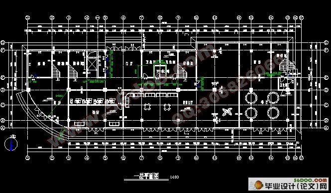 唐山市兴达房地产公司五层4000平米综合办公楼设计
