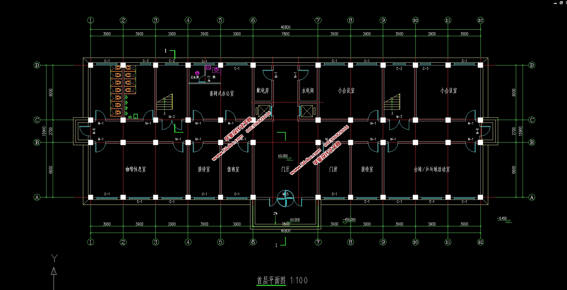 武汉XX国际4#楼施工组织设计(附CAD施工平面布置图)||土木工程