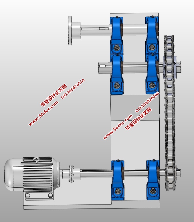 油井钻井用甩干机结构设计(含CAD图,SolidWorks三维图)