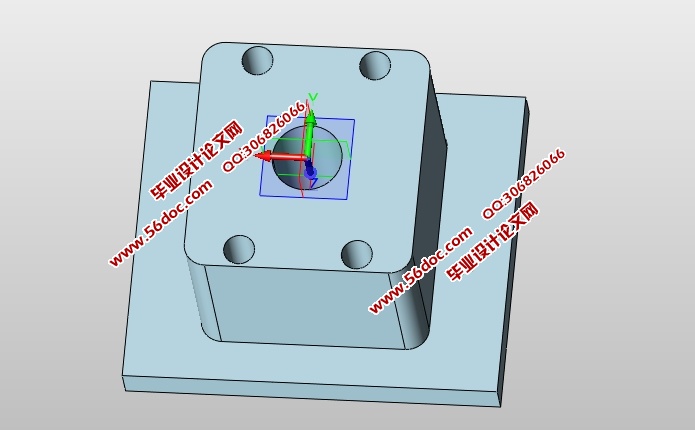 端盖零件落料冲孔复合模设计(含CAD零件装配图,PROE,SolidWorks三维图)