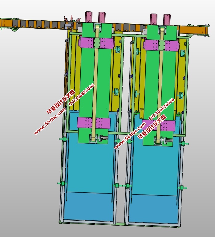滑片自动检测控制系统设计(含CAD零件装配图,SolidWorks三维图)