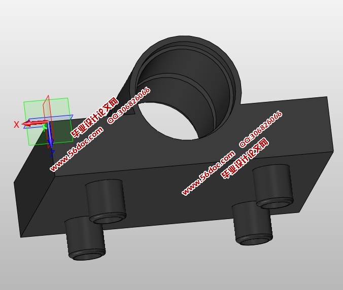 机器人腰部零件注塑模设计(含CAD零件图装配图,PROE,STEP,SolidWorks三维建模)