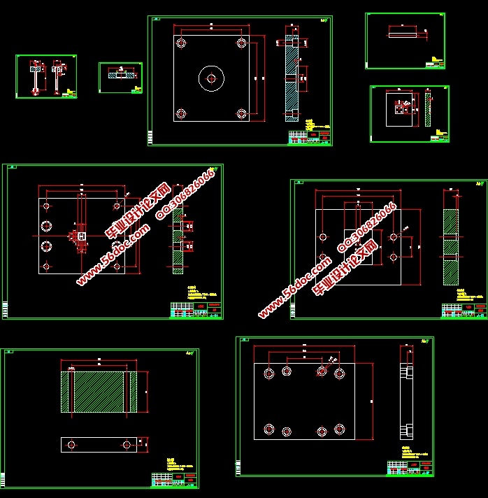 机器人腰部零件注塑模设计(含CAD零件图装配图,PROE,STEP,SolidWorks三维建模)