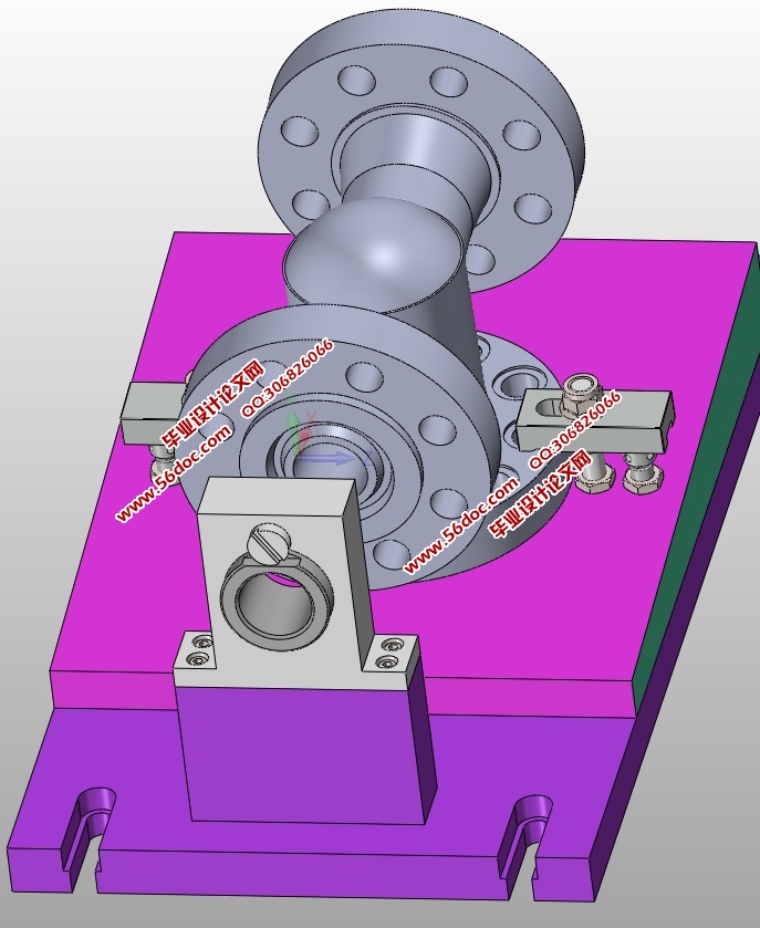 阀体零件的机械加工工艺及夹具设计(含CAD零件夹具图,x_t,SolidWorks三维图)