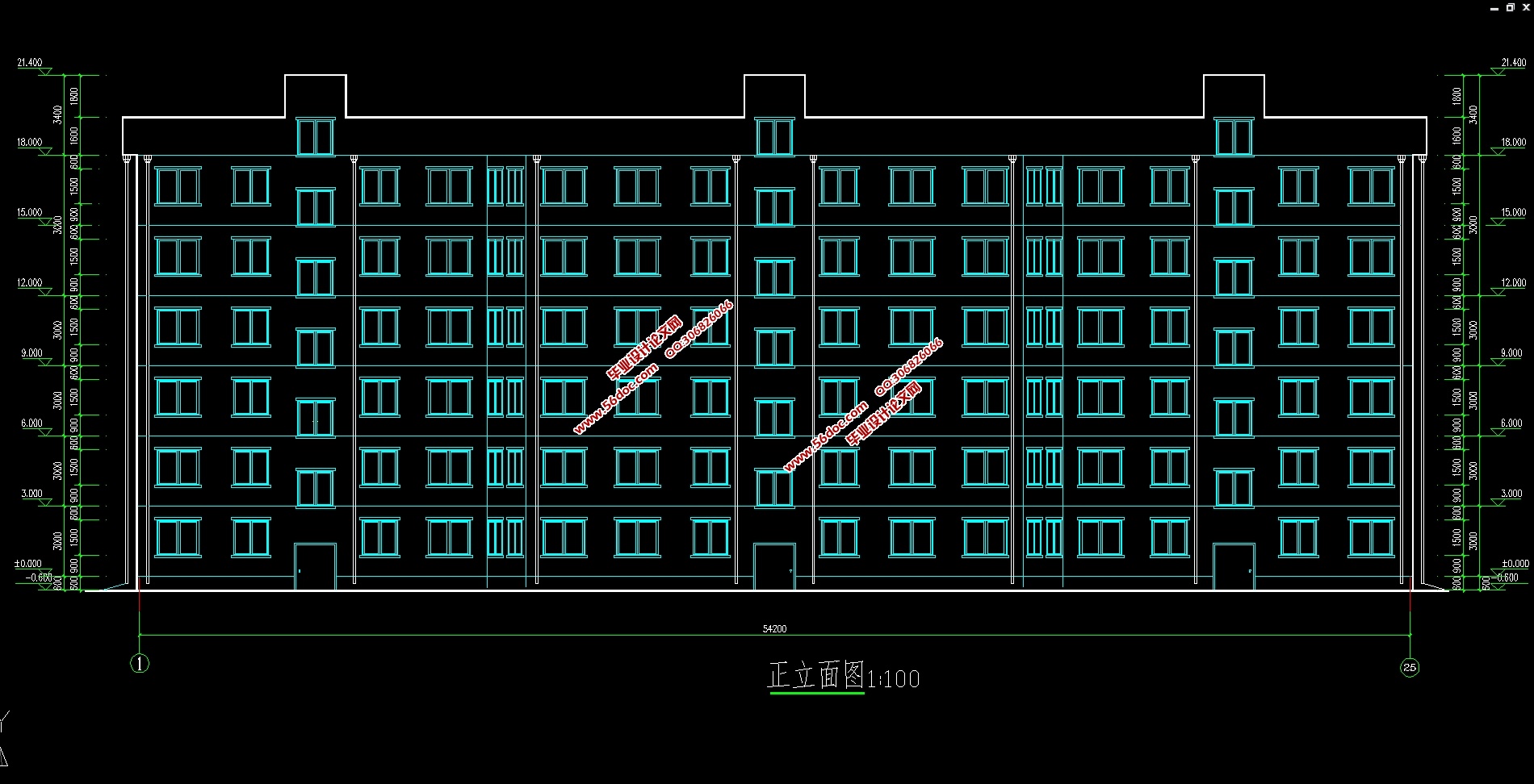 3800ƽסլ¥(ͼ,ṹͼ,PKPM)