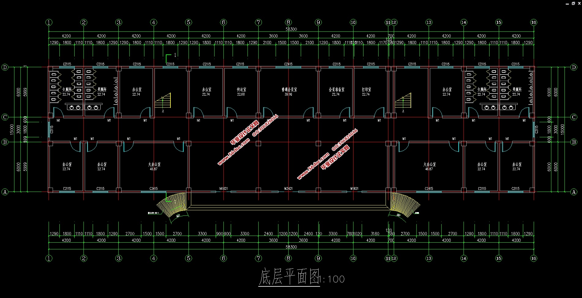 Ĳ4000ƽ״ҵ9칫¥(ͼ,ṹͼ)