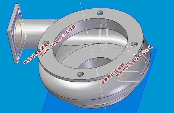 汽车废气余能回收利用装置设计(含CAD图,SolidWorks三维图)