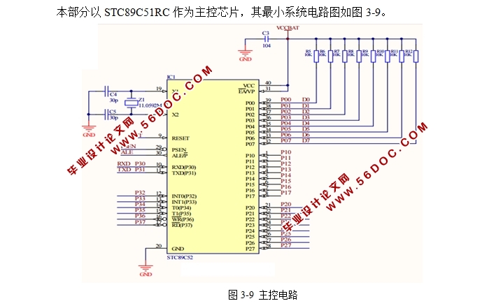 基于51单片机的智能避障小车的设计