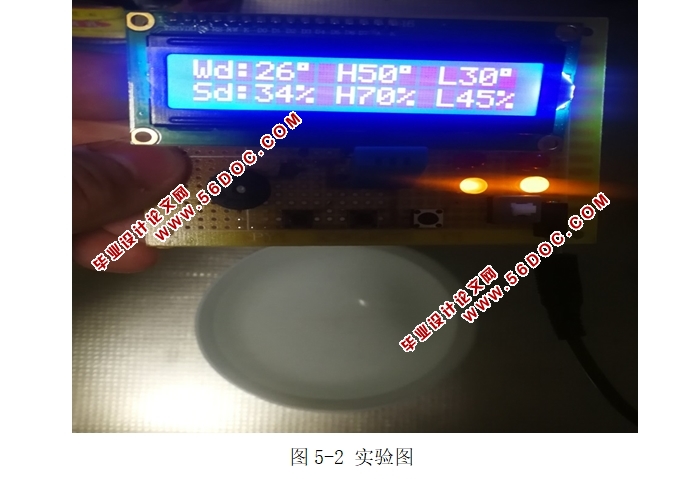 基于单片机的温室监控系统设计(附实物图,程序)