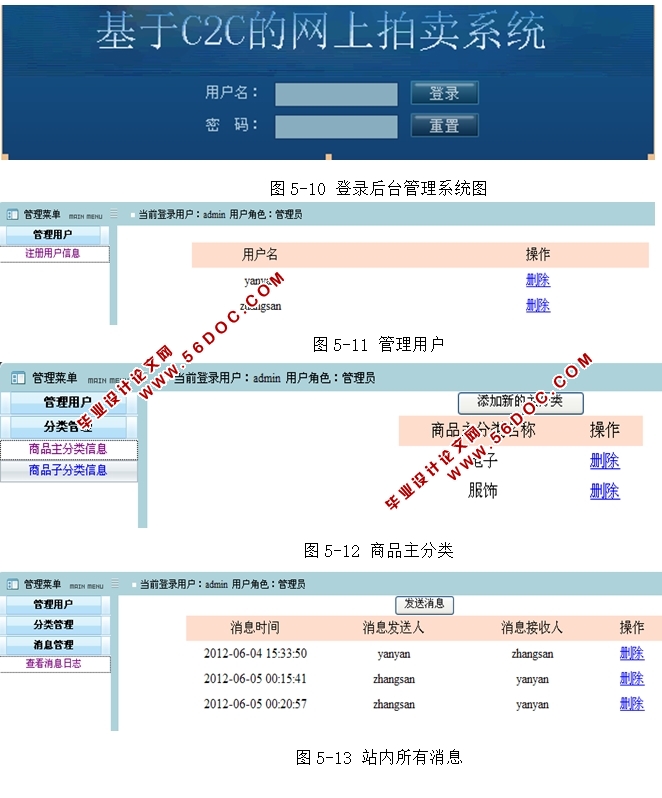 基于C2C的网上拍卖系统的设计与实现(JSP,MySQL)