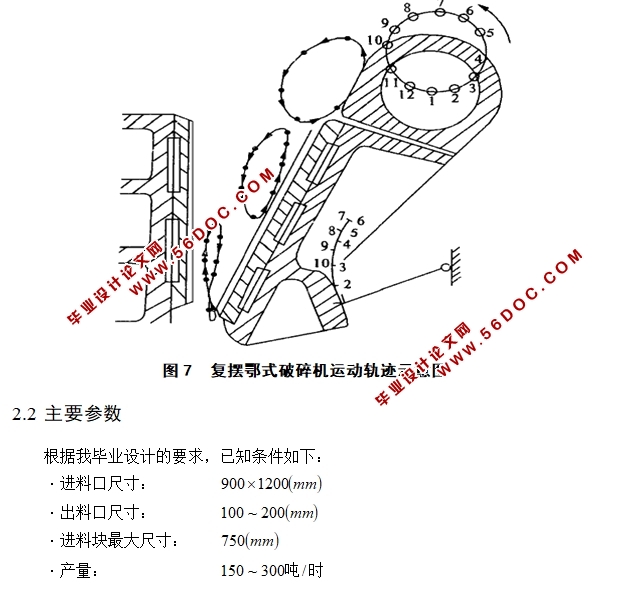 复摆式破碎机优化设计(含CAD零件图装配图)