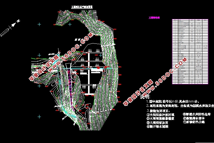 团溪水库除险加固工程设计(含CAD图)