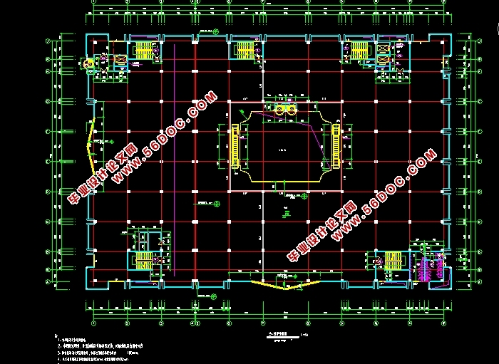 某5层商场建筑消防水灭火系统设计(含CAD图)