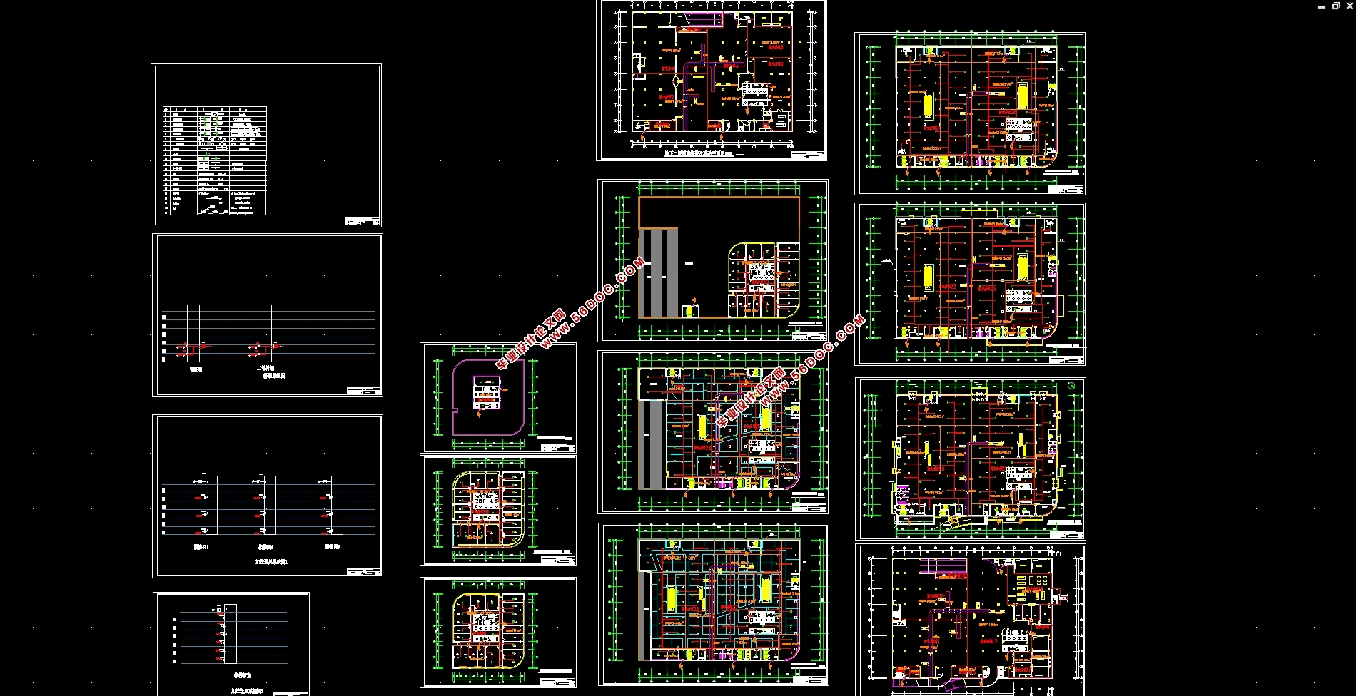 十五层商业综合楼防排烟系统设计(含CAD图)