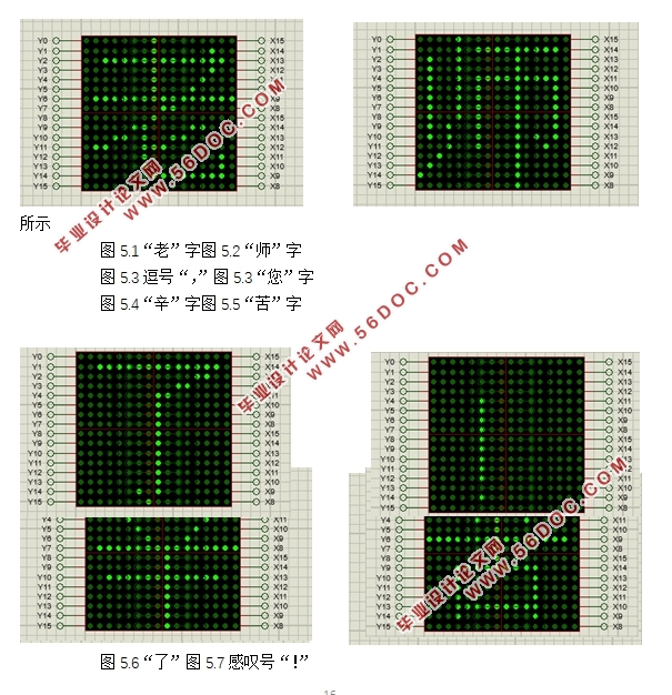 基于单片机16*16点阵广告牌的设计