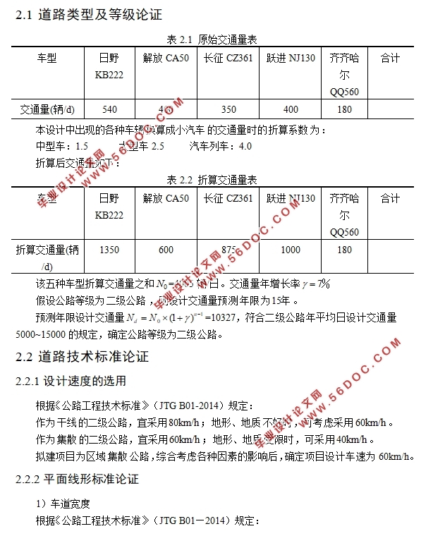 察哈尔右翼前旗至丰镇公路设计(三)(含CAD图)