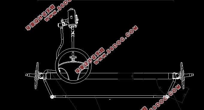 EQ1092F8AD型长头柴油载货汽车转向系统设计(含CAD图)
