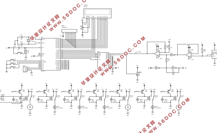 基于单片机的汽车自动空调控制系统设计(附程序清单,仿真电路图)