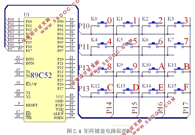 基于单片机的简单加密系统软件设计