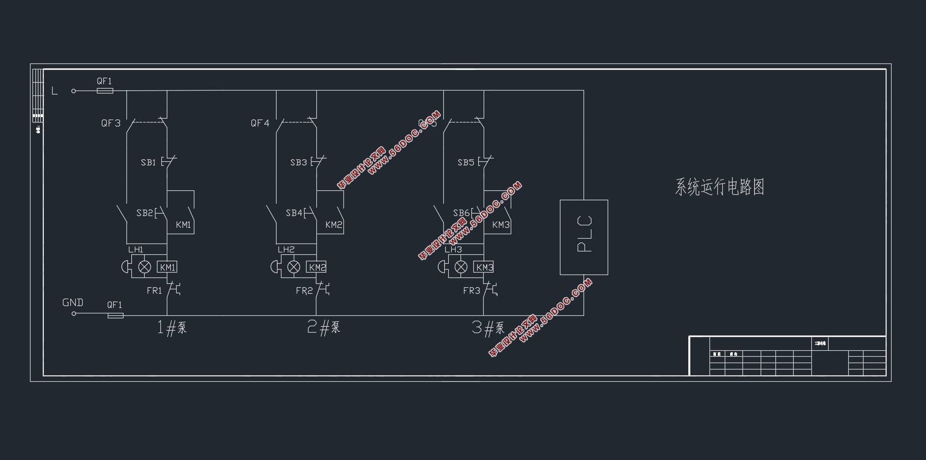 PLCĺѹˮϵͳ(CADͼ,PLC)