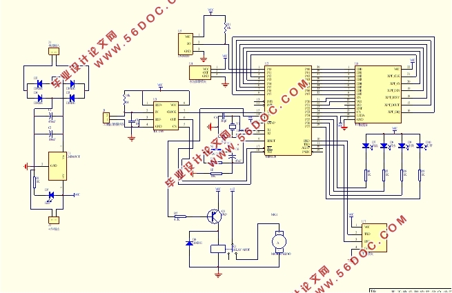 基于单片机的花盆自动浇水系统的设计