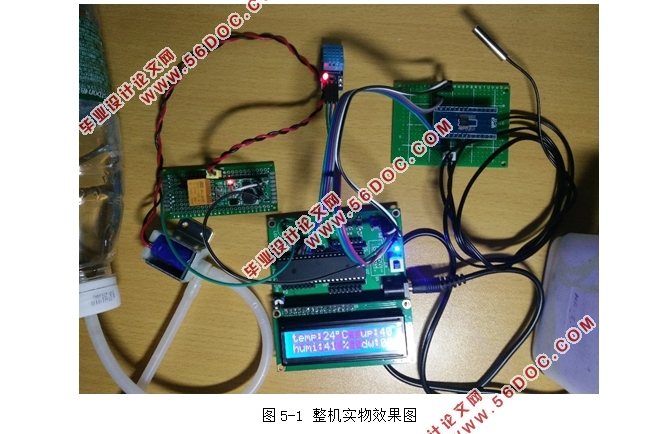 基于单片机的智能温室系统的设计(附原理图,程序代码)