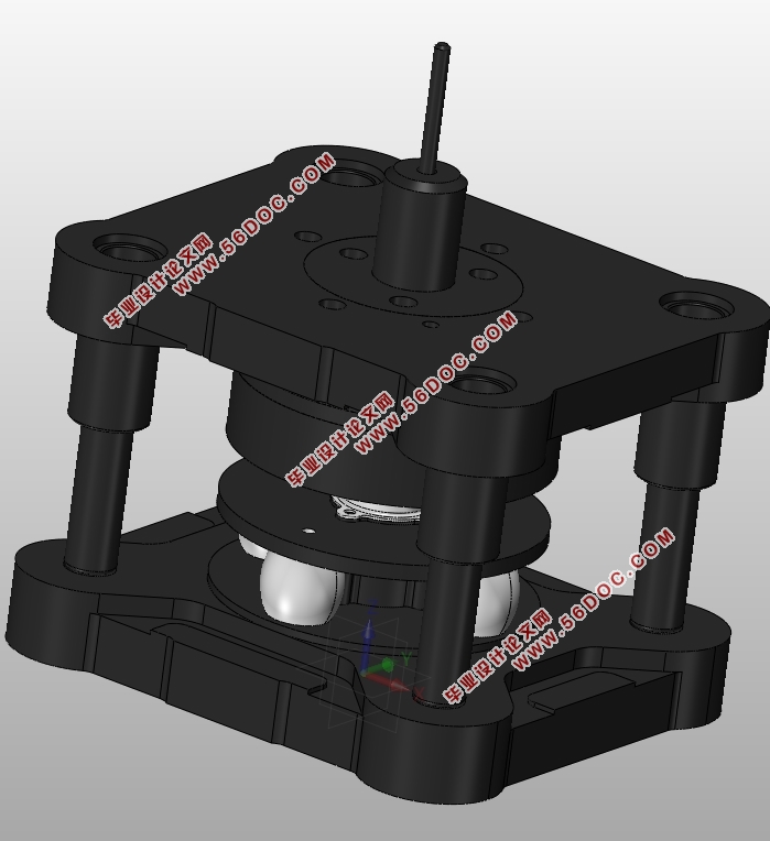 ж˸ĳѹṹģ(SolidWorksάͼ)