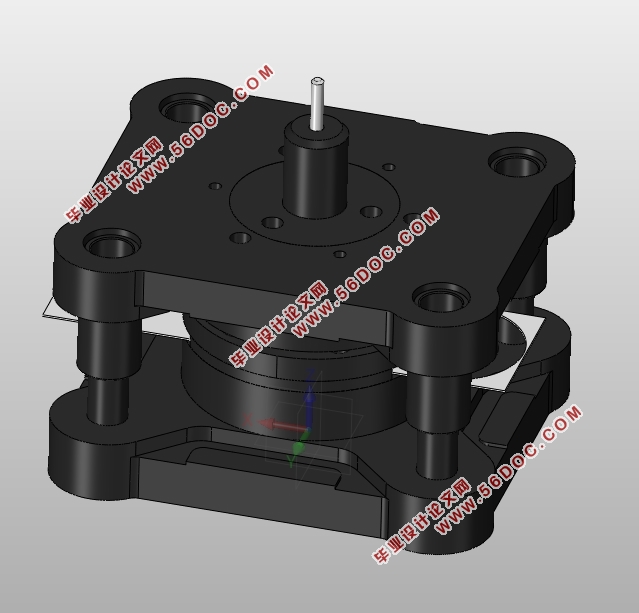 ж˸ĳѹṹģ(SolidWorksάͼ)