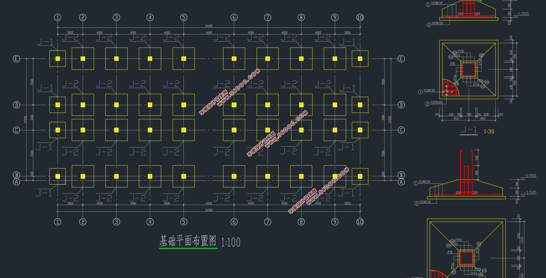 2500ƽϾʯ칫¥(ʩ֯,ͼṹͼ)