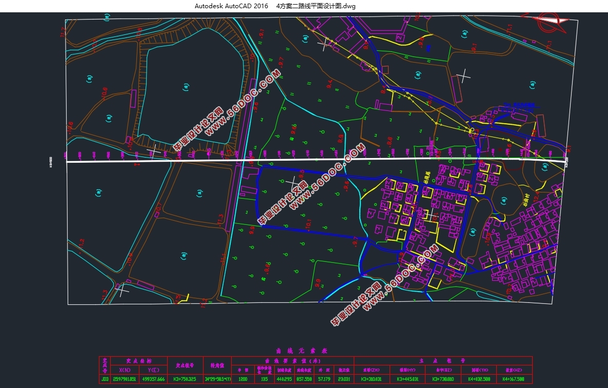 广东某公路S1段设计(含CAD图)