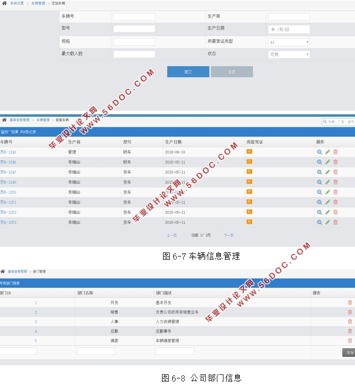 物流车辆调度管理系统的设计与实现(Hibernate,Spring,MVC,MySQL)