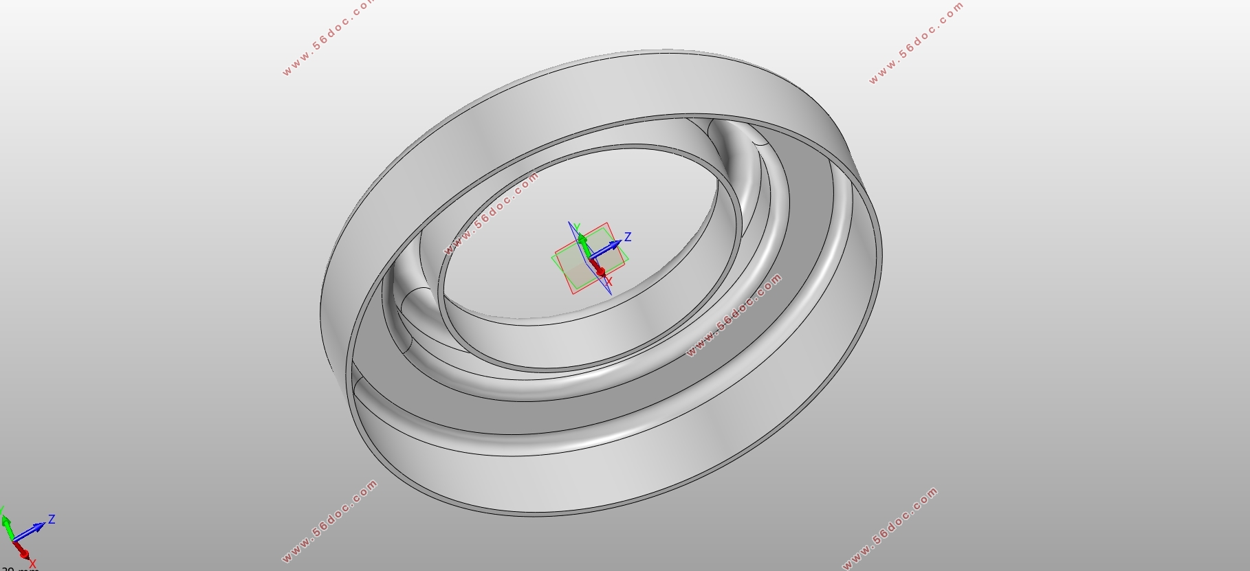 罩圈冲孔翻边复合模具设计(含CAD图,SolidWorks三维零件图,UG三维装配图)
