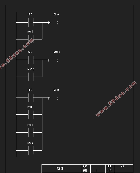 Һѹʽբջ(CADͼ,S7-200PLC)