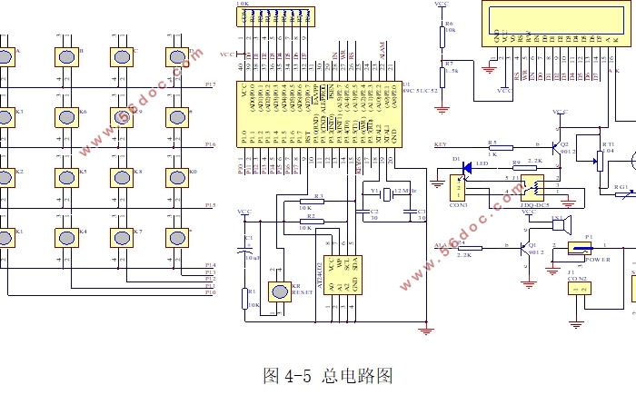 基于STC89C52单片机的电子密码锁设计