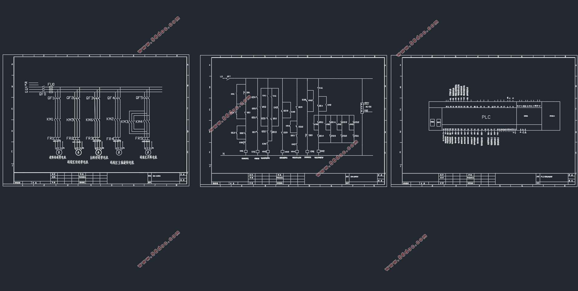 PLC˿ϵͳķо(CADͼ)