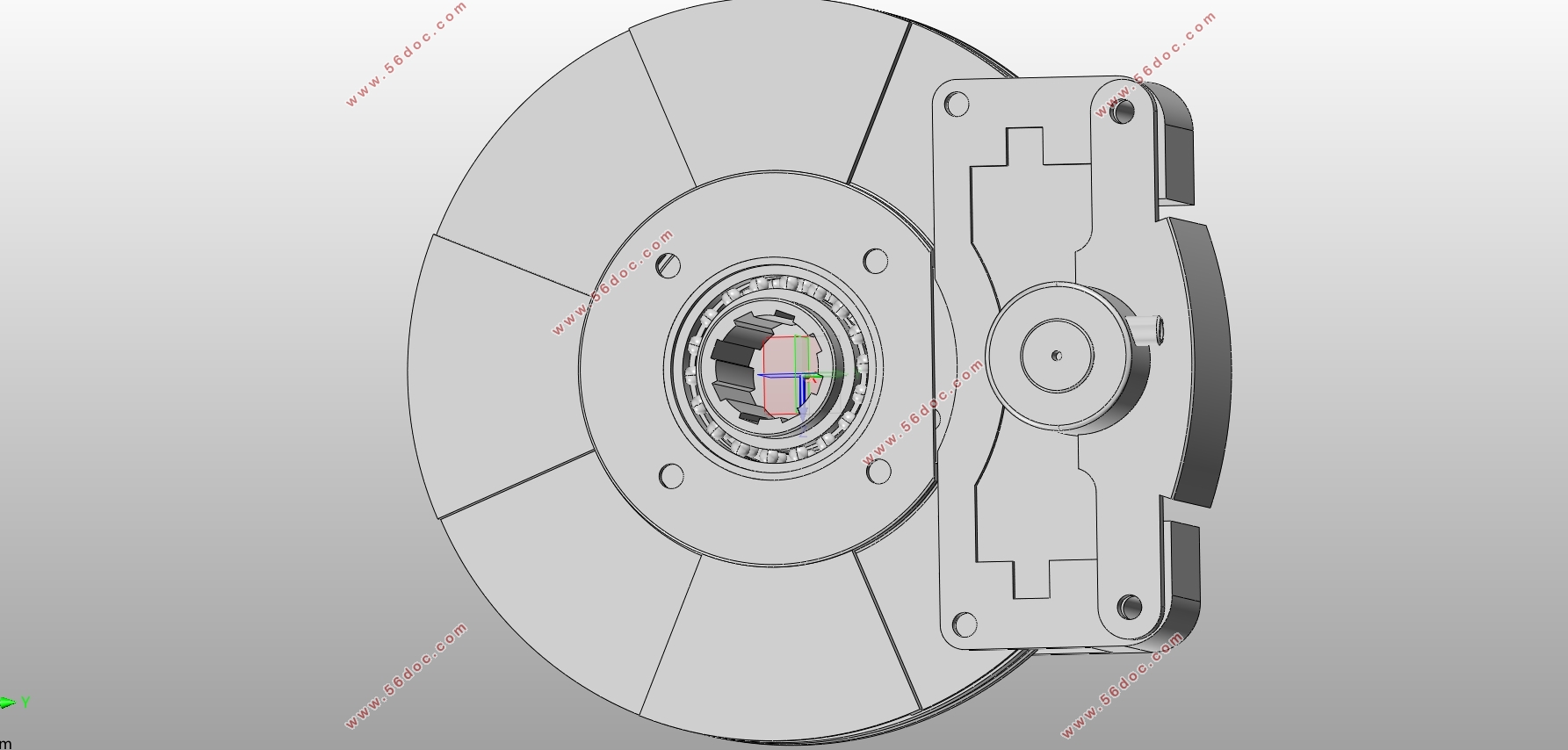 大众高尔夫轿车制动系统设计(含CAD零件图装配图,SolidWorks三维图)