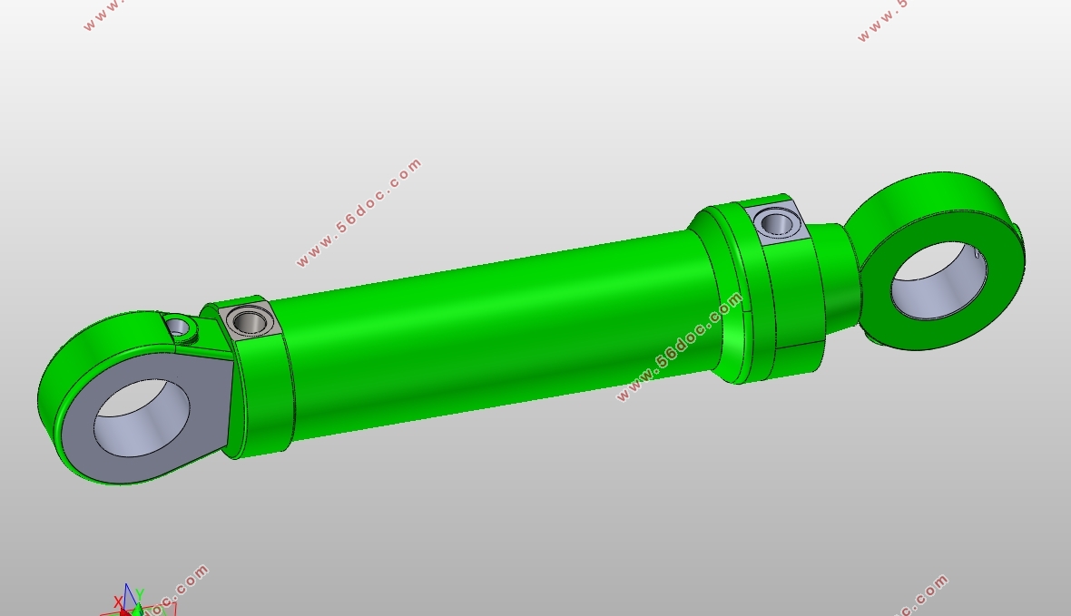 重型汽车油气悬挂缸设计(含CAD零件图装配图,SolidWorks三维图)