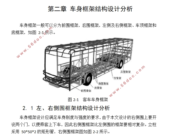 电动汽车框架车身设计及分析(含CAD图,CATIA三维图)