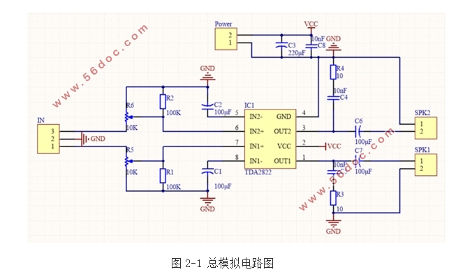 TDA2822˫ƵʷŴ