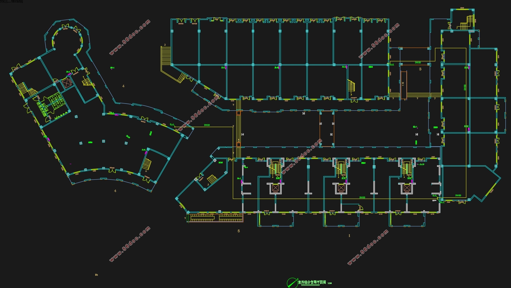 某商住楼建筑给排水设计(含CAD图)