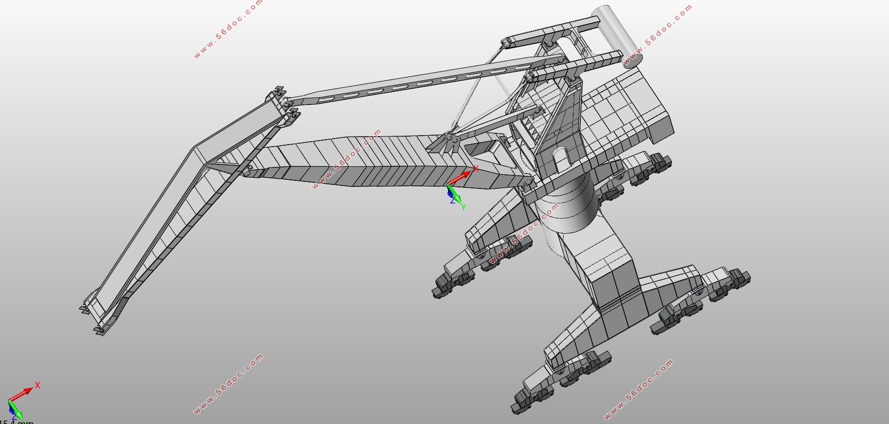 42t-33mʽػƽṹ(CADͼ,SolidWorksάͼ)