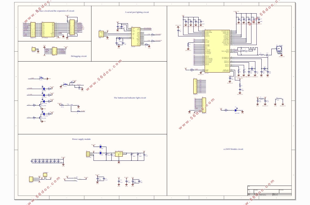 zigbeeܼҾ¶Ȳϵͳ(·ԭͼ,PCBͼ)