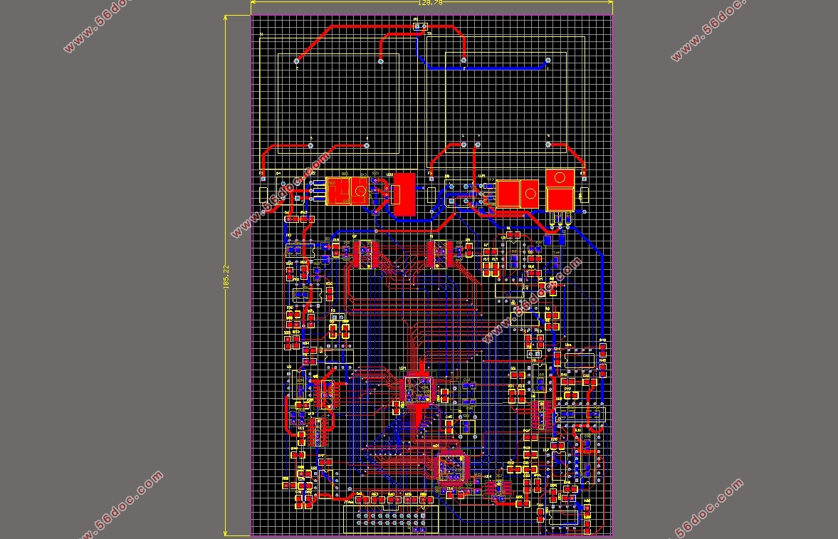 电容式两相流流量计设计(附电路原理图,PCB图)
