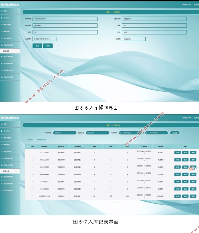 便民药店管理系统的设计与实现(VUE,SSM,MySQL)