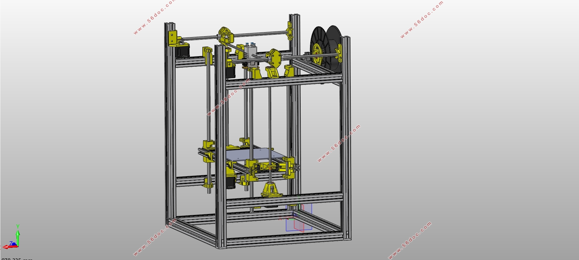 FDMɫ3Dӡ(CADͼװͼ,SolidWorksάͼ)