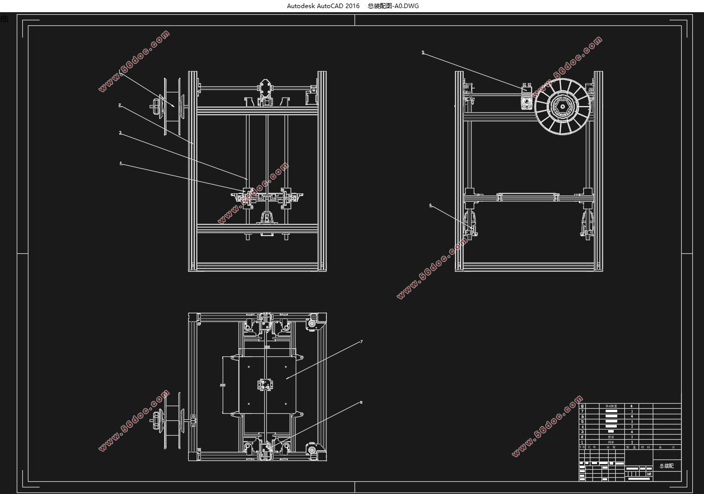 FDMɫ3Dӡ(CADͼװͼ,SolidWorksάͼ)