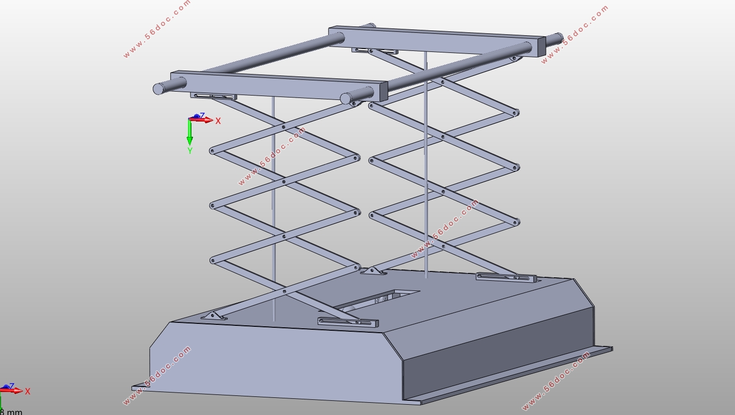 便携式自动晾衣器的设计(含CAD零件图装配图,SolidWorks三维图)