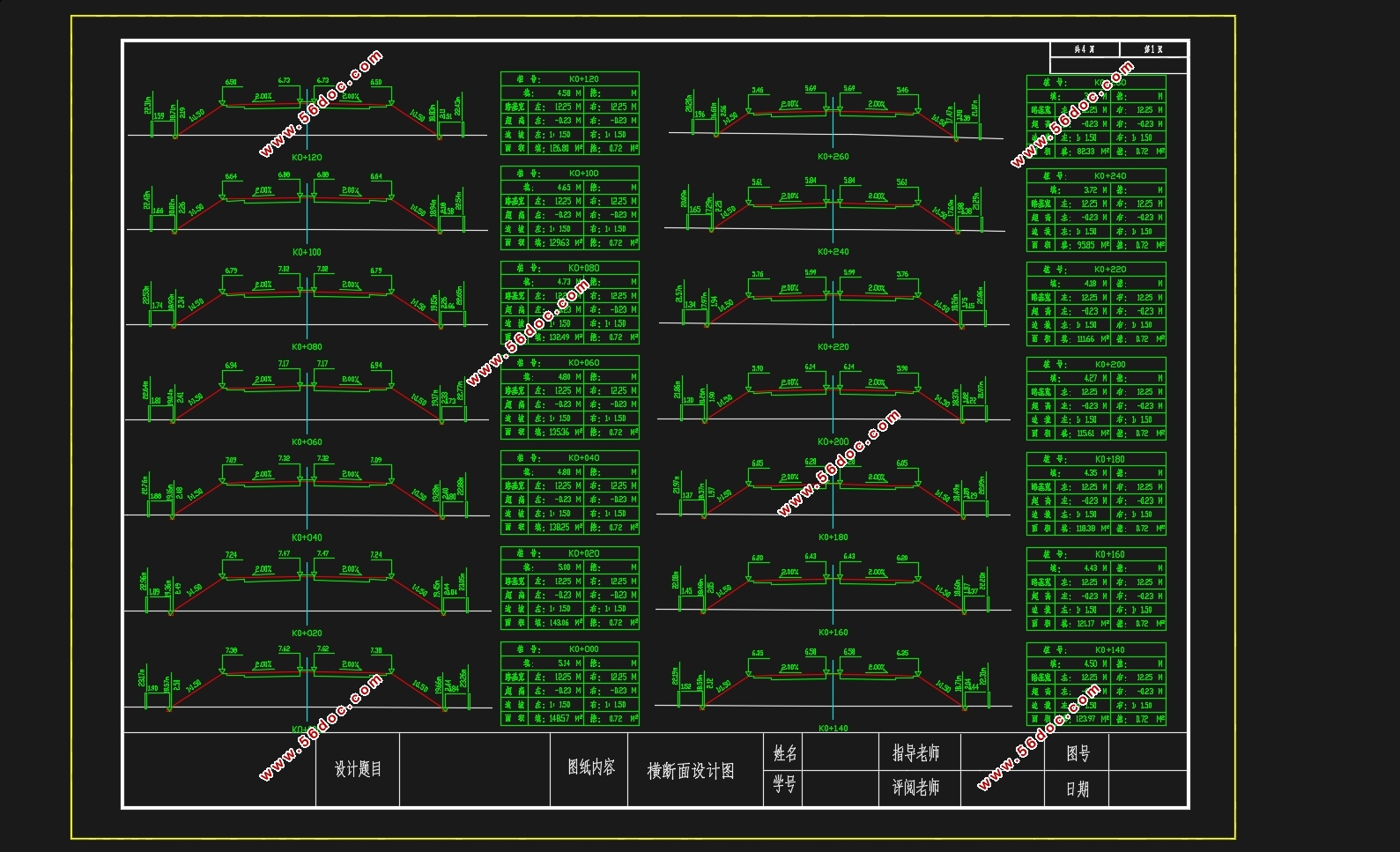 ·ȫ4200.92mһ·ؿ(CADͼ)