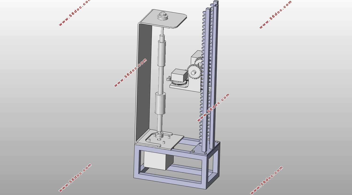 石材栏杆浮动打磨设备机构设计(含CAD零件装配图,SolidWorks三维图)